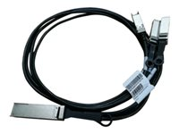 HPE X240 Direct Attach Copper Cable - Nätverkskabel - QSFP28 till SFP28 - för FlexFabric 12902E Switch Chassis, 5940 48SFP+ 6QSFP28, 5940 48XGT 6QSFP28 JL282A