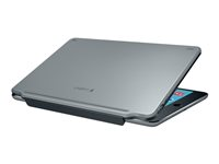 Logitech Ultrathin - Tangentbord - trådlös - Bluetooth - silver 920-006279
