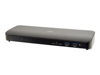 C2G - Dockningsstation - USB-C / Thunderbolt 3 - HDMI, Thunderbolt - 1GbE - 135 Watt 80933
