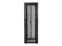 APC NetShelter SX Enclosure with Sides - Rack skåp - svart - 48U - 19" - TAA-kompatibel AR3157SP