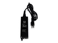 Cisco - Strömtillförsel - multiGigabit 802.3bt - AC 100-240 V - 50 Watt - utgångskontakter: 1 - återanvänd AIR-PWRINJ7-RF