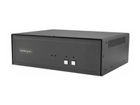 StarTech.com - Omkopplare för tangentbord/video/mus/ljud/USB - 2 x KVM/ljud/USB - 1 lokal användare - skrivbordsmodell - TAA-kompatibel CK4-P102