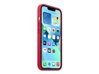 Apple - (PRODUCT) RED - skydd för mobiltelefon - med MagSafe - silikon - röd - för iPhone 13 MM2C3ZM/A
