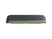 HP Poly Sync 60-M - Smart högtalartelefon - Bluetooth - kabelansluten, trådlös - NFC - USB-A, USB-C - silver - Certifierad för Microsoft-teams, Zoomcertifierad 77P41AA