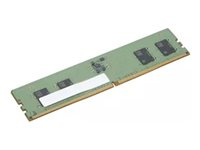 Lenovo - DDR5 - modul - 8 GB - DIMM 288-pin - 4800 MT/s / PC5-38400 - grön - för ThinkCentre M80t Gen 3; M90s Gen 3; M90t Gen 3; ThinkCentre neo 70; ThinkStation P2 4X71K53890