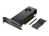 NVIDIA - Grafikkort - RTX A2000 - 12 GB GDDR6 - PCIe 4.0 x16 - 4 x Mini DisplayPort - OEM - brun låda - för ThinkCentre M75t Gen 2; ThinkStation P3 Ultra; P340; P350; P358; P520; P620; P720; P920 4X61J52232