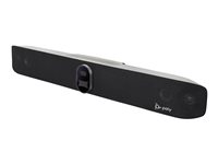 HP Poly Studio X70 No Radio - Paket för videokonferens (videofält, Poly TC8-styrenhet) - Zoomcertifierad, Certifierad för Microsoft-teams, Google Meet-certifierad - svart - TAA-kompatibel - power adapter included 842Y5AA#AC3
