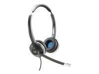 Cisco 532 Wired Dual - Headset - på örat - kabelansluten - återanvänd CP-HS-W-532-RJ-RF