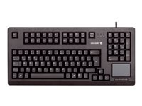 CHERRY TouchBoard G80-11900 - Tangentbord - med pekplatta - USB - QWERTZ - hela norden - tangentbrytare: CHERRY MX Gold - svart G80-11900LUMPN-2