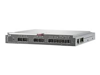 HPE Virtual Connect FlexFabric 10Gb/24-Port Module - Switch - 16 x 10 Gb Ethernet (backplane) + 4 x 10Gb Ethernet/8Gb Fibre Channel SFP+ + 4 x 10Gb Ethernet SFP+ - insticksmodul - för BLc3000 Enclosure; Integrity BL860c i4; ProLiant BL2x220c G6, BL465c G6, BL495c G6 571956-B21