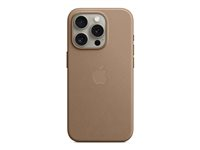 Apple - Skydd för mobiltelefon - MagSafe-kompatibilitet - mikrotwill - mullvad - för iPhone 15 Pro MT4J3ZM/A