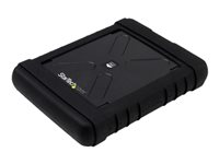 StarTech.com Tåligt hårddiskkabinett - USB 3.0 till 2,5" SATA 6 Gbps HDD eller SSD - UASP - Förvaringslåda - 2.5" - SATA 6Gb/s - SATA 6Gb/s, USB 3.0 - svart - för P/N: HB30C1A1CPD, HB30C3AGEPD, HB30C3APDW, HB30C4AB, HB30C4ABW, HB30C4AFPD, HB30C4AFS S251BRU33