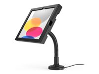 Compulocks iPad 10th-11th (A16) Gen Swell Enclosure Flex Arm Mount White - Ställ - för surfplatta - swell-hölje - vit - skärmstorlek: 10.9" - monterbar på ytor - för Apple 10.9-inch iPad Wi-Fi, Wi-Fi + Cellular 159W209SWLW