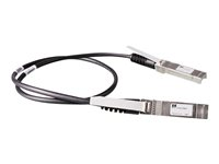 HPE X240 Direct Attach Cable - Nätverkskabel - SFP+ till SFP+ - för FlexFabric 12902; Networking Comware 2150 16, 2150 24, 2150 48, 2150 8p, 5150L 24 JD095C
