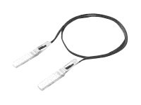 Cisco Passive Copper Cable - 25GBase-Cr1 direktbindande kabel - SFP28 till SFP28 - dubbelaxlad - SFF-8402/IEEE 802.3by - svart - för P/N: C9300-NM-2Y-RF, C9500-48Y4C-E-RF, N9K-C93180YC-FX-H, NCS-55A1-48Q6H, NCS-55A1-48Q6H= SFP-H25G-CU4M=