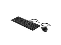 HP 225 - Sats med tangentbord och mus - USB - hela norden - för HP 295 G8; Chromebook x360 11MK G3 Education Edition; Laptop 15s-eq3029nl 286J4AA#UUW