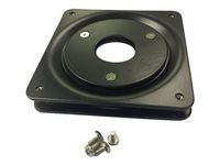 Compulocks Vesa Rotating Plate - Monteringskomponent (vridplatta) - stål - svart - väggmonterbar, bänk - för Compulocks iPad 10, Space Rise, Space Swing Arm iPad 10 VRP-B