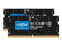 Crucial - DDR5 - sats - 32 GB: 2 x 16 GB - SO DIMM 262-pin - 5600 MT/s / PC5-44800 - CL46 - 1.1 V - icke ECC CT2K16G56C46S5
