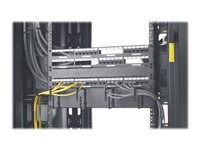 APC - Nätverkskabel - TAA-kompatibel - RJ-45 (hona) till RJ-45 (hona) - UTP - CAT 5e - stigare - grå DDCC5E-013