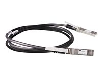 HPE X240 Direct Attach Cable - Nätverkskabel - SFP+ till SFP+ - för Networking Comware 2150 16, 2150 24, 2150 48, 2150 8p, 5150L 24; SimpliVity 380 Gen10 JD097C