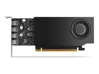 NVIDIA RTX - Grafikkort - RTX A1000 - 8 GB GDDR6 - PCIe 4.0 x8 låg profil - 4 x Mini DisplayPort 900-5G172-2280-000
