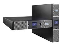 Eaton 9PX 3000i RT2U Netpack - UPS (rackmonterbar/extern) - AC 200/208/220/230/240 V - 3000 Watt - 3000 VA - 1-fas - Ethernet 10/100/1000, RS-232, USB - utgångskontakter: 10 - PFC - 2U 9PX3000IRTN
