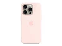 Apple - Skydd för mobiltelefon - MagSafe-kompatibilitet - silikon - Light Pink - för iPhone 15 Pro MT1F3ZM/A