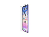 Belkin ScreenForce InvisiGlass Ultra - Skärmskydd för mobiltelefon - glas - för Apple iPhone 11, XR F8W942ZZ-AM