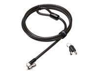 Kensington MicroSaver 2.0 Keyed Ultra Laptop Lock Supervisor Keyed - Säkerhetskabel - silver K64433S