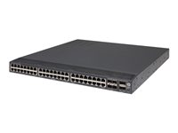 HPE 5900AF-48G-4XG-2QSFP+ Switch - Switch - Administrerad - 48 x 10/100/1000 + 4 x 10 Gigabit Ethernet / 1 Gigabit Ethernet SFP+ + 2 x 40 Gigabit QSFP+ - rackmonterbar JG510A