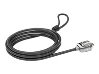 Compulocks T-bar Security Keyed Cable Lock - Lås för säkerhetskabel - 1.83 m - för Compulocks BrandMe VESA Brandable Floor Stand For Tablets White, iPad 10, Space Rise CL15