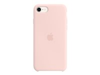 Apple - Skydd för mobiltelefon - silikon - chalk pink - för iPhone 7, 8, SE (3rd generation), SE (andra generationen) MN6G3ZM/A