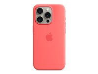 Apple - Skydd för mobiltelefon - MagSafe-kompatibilitet - silikon - guava - för iPhone 15 Pro MT1G3ZM/A
