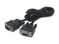 APC - Seriell kabel - DB-9 (hane) till DB-9 (hona) - svart - för P/N: SRV2KI-TW, SRV3KA-TW, SRV3KI-TW, SRV6KI-TW, SRYL15K15RMX LT, SRYL15K15XLT24 940-0024