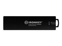 Kingston IronKey D500SM - USB flash-enhet - krypterat - FIPS 140-3 Level 3 - 8 GB - USB 3.2 Gen 1 - TAA-kompatibel IKD500SM/8GB