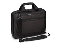 Targus CitySmart Slimline - Notebook-väska - toppmatad - 12" - 14" - svart, grå TBT913GL