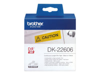 Brother DK-22606 - Gul - Rulle (6,2 cm x 15,2 m) film - för Brother QL-1050, QL-500, QL-550, QL-560, QL-570, QL-600, QL-650, QL-710, QL-720, QL-820 DK22606