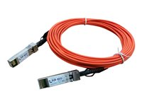 HPE X2A0 - Nätverkskabel - SFP+ till SFP+ - 10 m - fiberoptisk - aktiv - för FlexFabric 12902E; Networking Comware 2150 16p, 2150 24p, 2150 48p, 2150 8p, 5150L 24p JL291A
