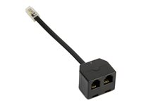 Jabra - Telefonsladdsdelning - RJ-10 hona till RJ-10 hane 1600-289
