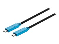 Kensington - USB-kabel - USB-C (hane) till USB-C (hane) - 1 m - stöd för 4K K38235WW