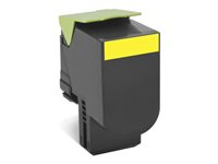 Lexmark - Extra lång livslängd - gul - original - tonerkassett - för Lexmark C2132, XC2130, XC2132 24B6010