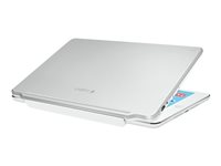 Logitech Ultrathin - Tangentbord - trådlös - Bluetooth - brittisk - silver 920-006208