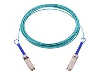 NVIDIA - 100GBase-AOC direktanslutningskabel - QSFP till QSFP - 10 m - 10 m - fiberoptisk - halogenfri, Active Optical Cable (AOC) 980-9I13O-00E010