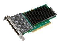 Intel Ethernet Network Adapter E835-XXVDA4 - Nätverksadapter - PCIe 4.0 x16 - 10/25 Gigabit SFP28 x 4 (paket om 5) E835XXVDA4M