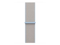 Apple - Slinga för smart klocka - 40mm - 130 - 200 mm - blå dimma MHYM4ZM/A