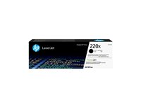 HP 220X - Lång livslängd - svart - original - LaserJet - box - tonerkassett (W2200X) - för Color LaserJet 4302fdwe; Color LaserJet Pro 4202dn, 4202dw, 4202dwe, 4302dw, 4302dwe W2200X