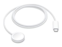 Apple Magnetic - Laddningskabel för smart klocka - USB-C hane - 1 m - för Watch SE, Series 7, Series 8, Series 9, Ultra, Ultra 2 MT0H3ZM/A