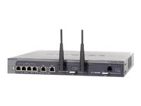 NETGEAR ProSecure Unified Threat Management Firewall UTM9S - Säkerhetsfunktion - med 1 års webb, 1 års e-post och 1 års programunderhåll samt uppgraderingar, 24/7-stöd och avancerat byte - 4 portar - 1GbE - Wi-Fi - 2.4 GHz, 5 GHz - 1U UTM9EWW-100EUS