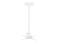 Multibrackets M Universal Projector Ceiling Mount 900-1600 with Fine tune - Monteringssats (takmontering) - för projektor - aluminium - vit - takmonterbar 7350073731787