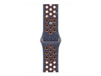 Apple Nike - Band för smart klocka - 42mm - storlek M/L - blue flame MYJX3ZM/A